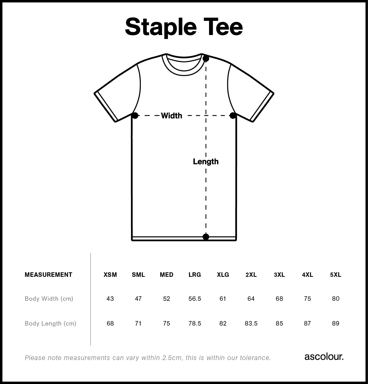 Staple Tee 5001