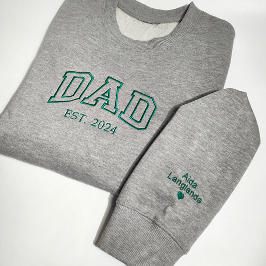 Custom embroidered varsity sweater Supply Crew 5100