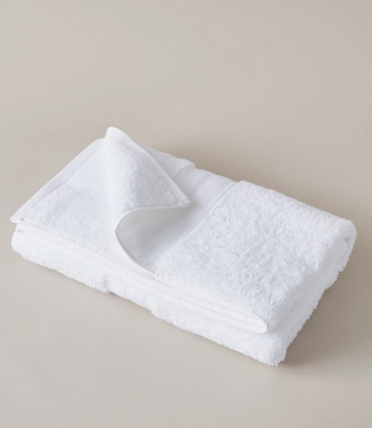 Embroidered bath towel