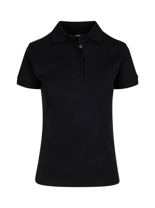 Women's 100% cotton pique polo