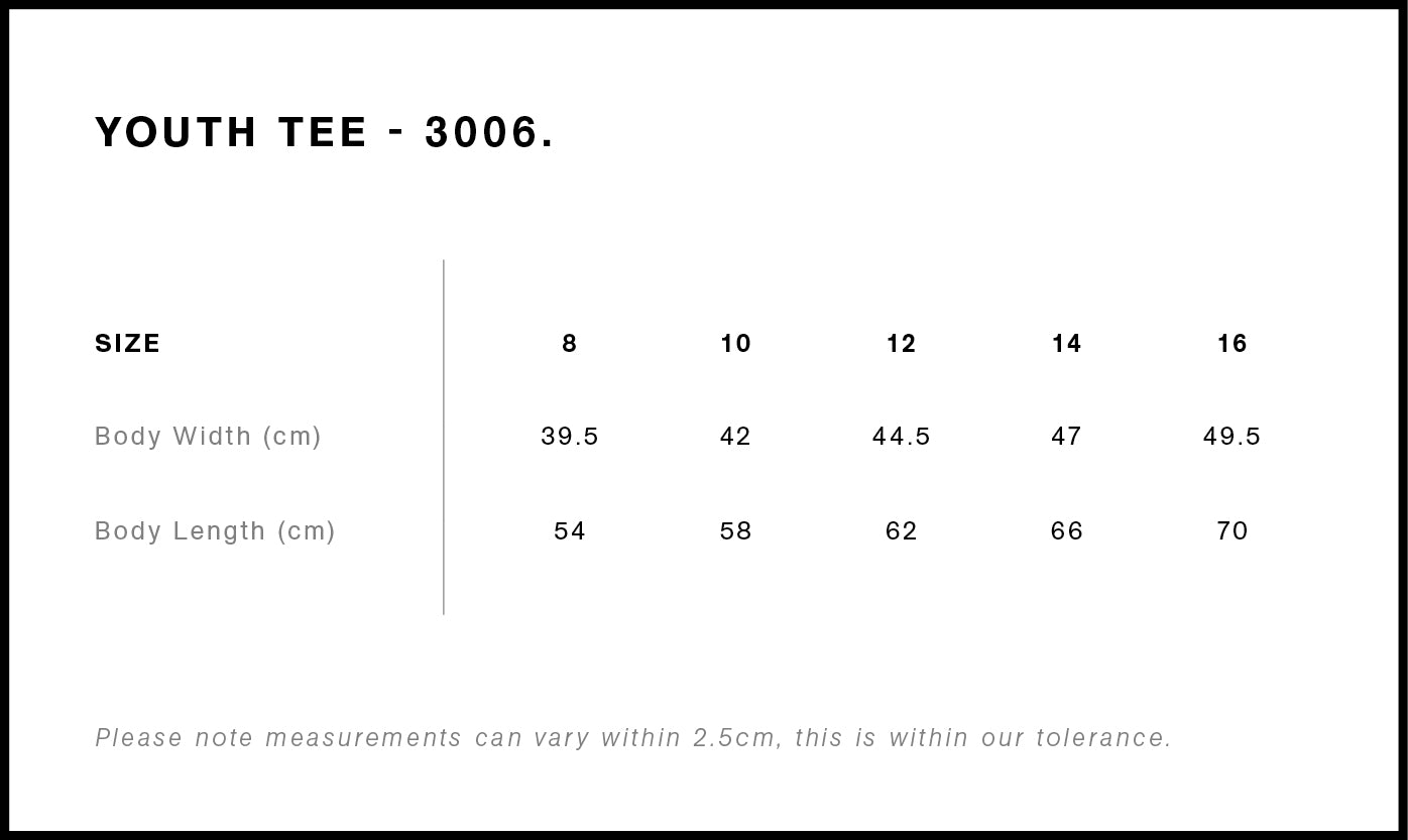 Youth Staple Tee 3006
