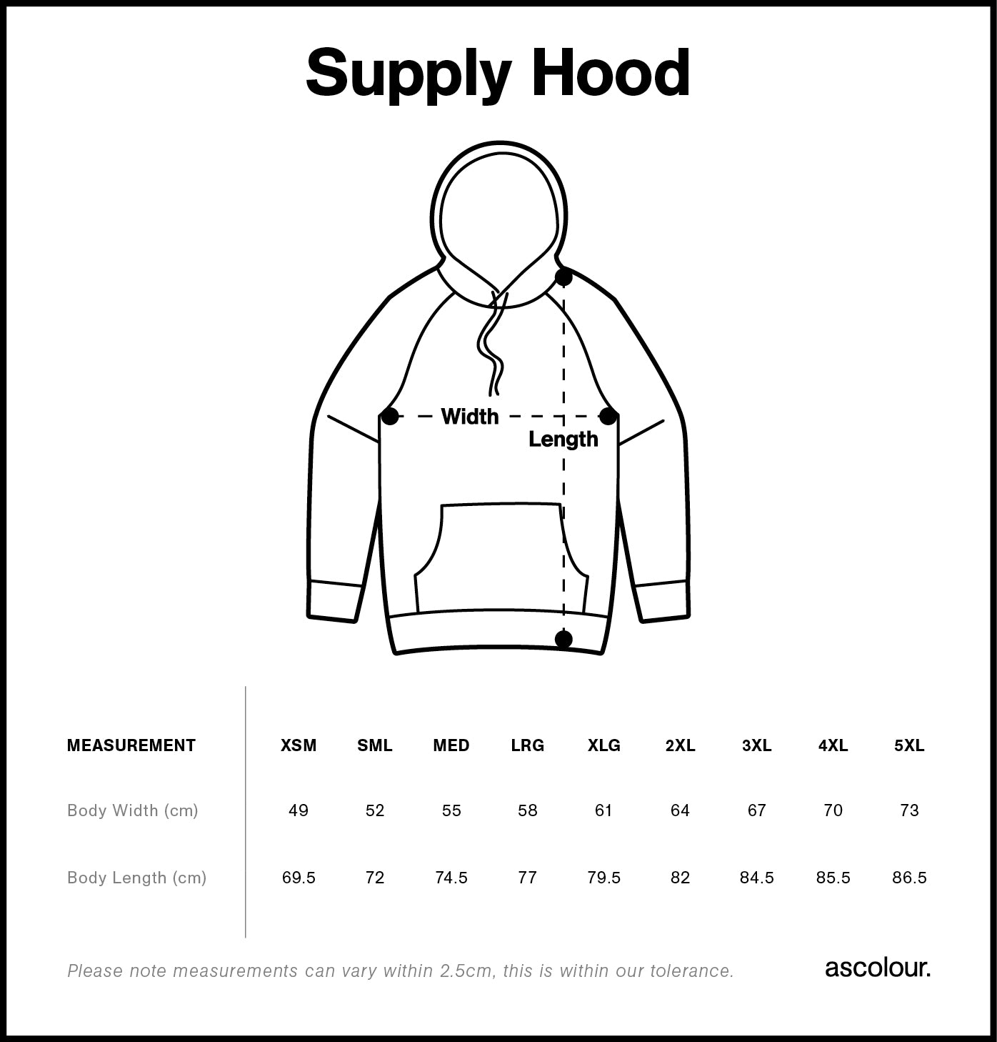 Supply Hood 5101
