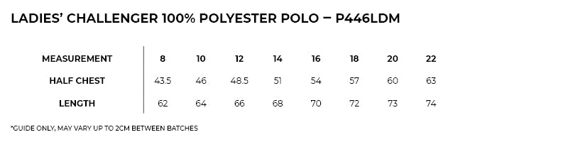 Women's Accelerator Polyester Polo (Activewear Polo)